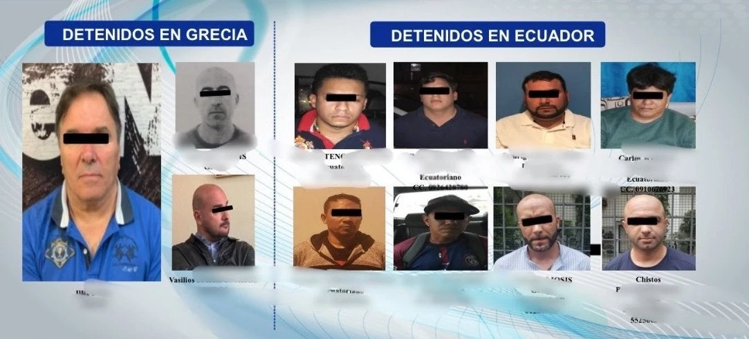 Αυτοί είναι οι εμπλεκόμενοι στο διεθνές κύκλωμα ναρκωτικών (εικόνες)